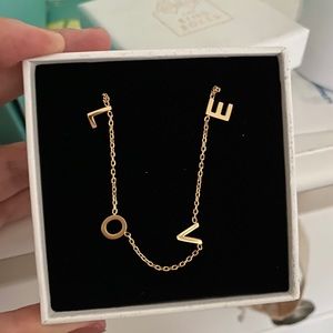 LOVE necklace from The Ring Boxes